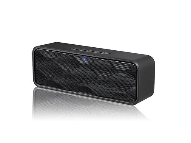 S1 Wireless Bluetooth Speaker Portable V42+EDR Stereo Speakers with Loud HD Audio and Bass BuiltIn Mic FM Radio 12H Playtime