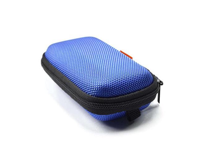 Rectangle Shaped Portable Protection Hard EVA CaseMesh Inner PocketZipper Enclosure Durable ExteriorLightweight Universal Carrying Bag