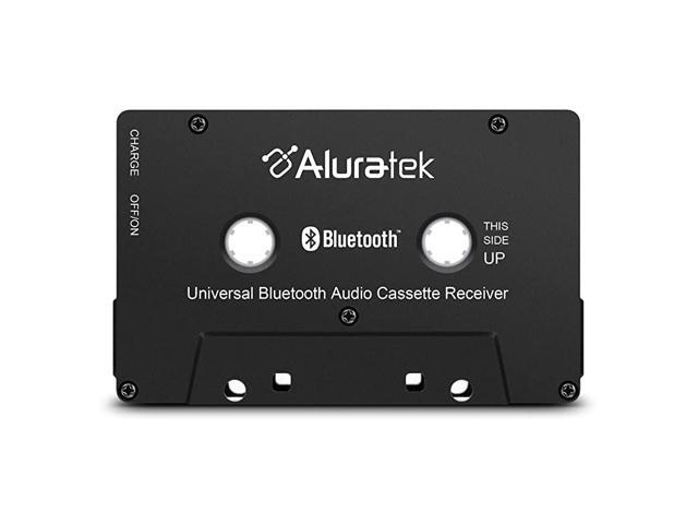Universal Bluetooth Audio Cassette Receiver with Builtin Battery for Car Boombox Stereo RV ABCT01F