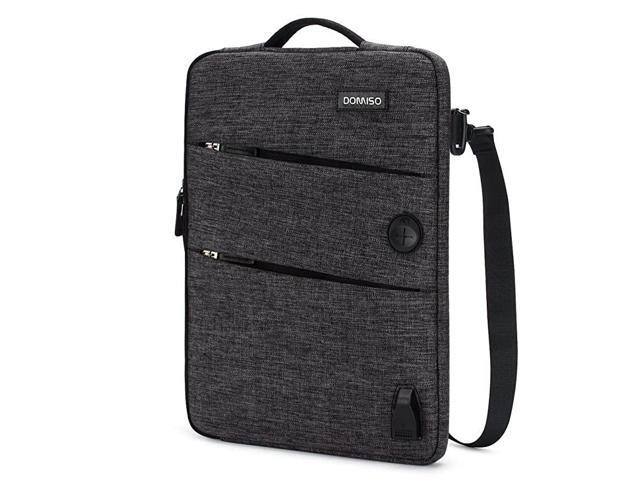 133 Inch Waterproof Laptop Sleeve Canvas with USB Charging Port Headphone Hole for 13133 Inch Laptops MacBook Pro Retina Dell Inspiron 13 XPS 13