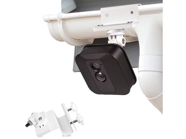 Weatherproof Gutter Mount with Universal Screw Adapter Compatible with Blink Outdoor Blink XT2XT Camera 1 Pack White