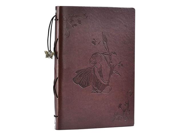Photo Album ScrapbookLeather Vintage Photo Albums Black PagesDIY Wedding Memories Photo BookUnisex Christmas Valentines Birthday for