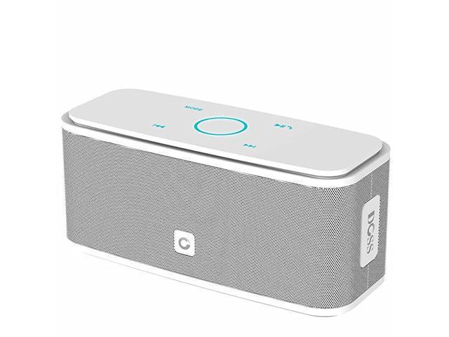 SoundBox Touch Portable Wireless Bluetooth Speakers with 12W HD Sound and Bass 20H Playtime Handsfree Speakers for Home Outdoor TravelWhite