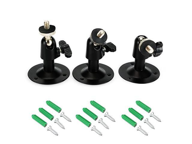Security Wall Mount for Oculus Sensor Arlo Arlo Pro Metal Security Camera Bracket Outdoor Indoor Oculus Rift Mount Bracket 360° Rotation 14 Screw