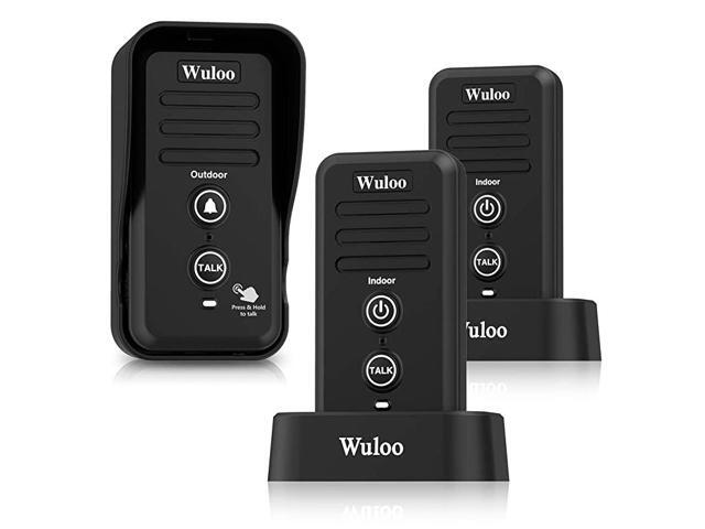 Wireless Intercom Doorbells for Home Classroom Intercomunicador Waterproof Electronic Doorbell Chime with 12 Mile Range 3 Volume Levels