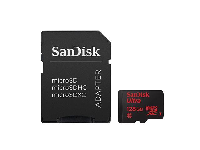 Ultra 128GB microSDXC UHSI Card with Adapter Black Standard Packaging SDSQUNC128GGN6MA