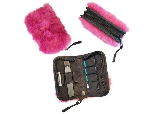 Case Cover Holder Wallet for JUUL - Fits Most Popular Vapes Pods & USB Charger - Device Not Included