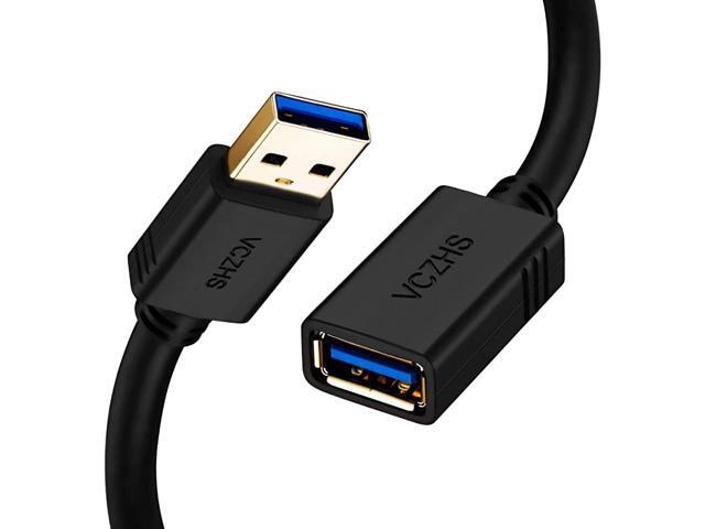 30 Extension Cable 10 ft VCZHS Extender Extension Cable Male to Female for Flash Drive Card Reader Hard Drive KeyboardPlaystation Xbox Oculus VR