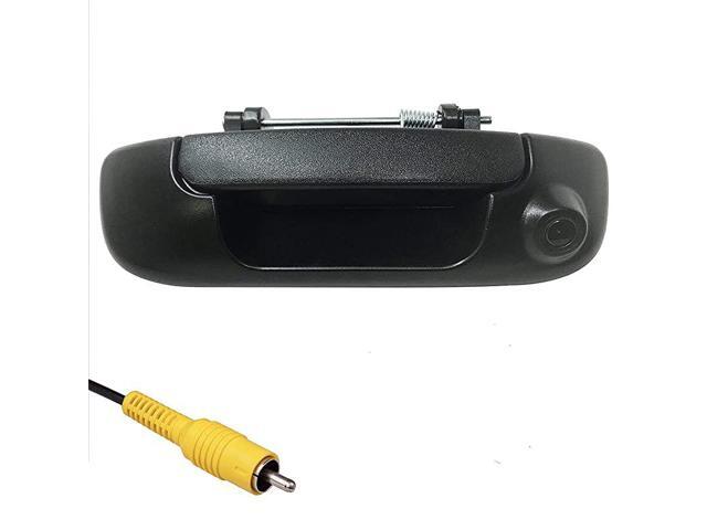 Replacement for Dodge Ram 20022008 Black Tailgate Handle with Backup Camera