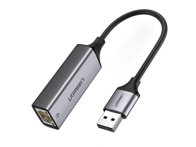 USB Ethernet Adapter Aluminum USB 30 to Network Gigabit RJ45 LAN 101001000 Mbps Adapter Converter Compatible for Nintendo Switch MacBook Mac Pro