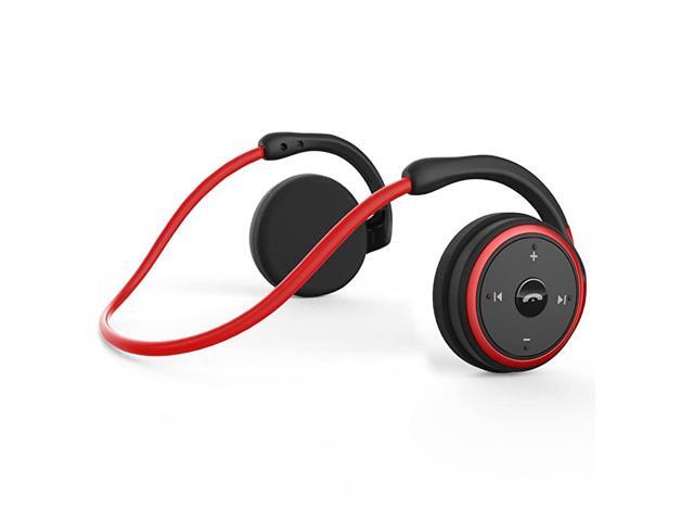 Bluetooth Headphones Behind The Head Sports Wireless Headset with Built in Microphone and CrystalClear Sound Foldable and Carried in The Purse and