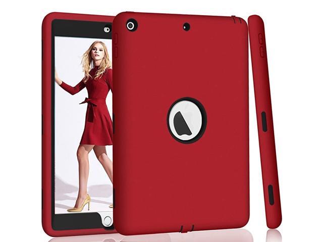 iPad 5th6th Generation Case iPad 97 20182017 Case HighImpact Shock Absorbent Dual Layer Silicone+Hard PC Bumper Protective Case for iPad