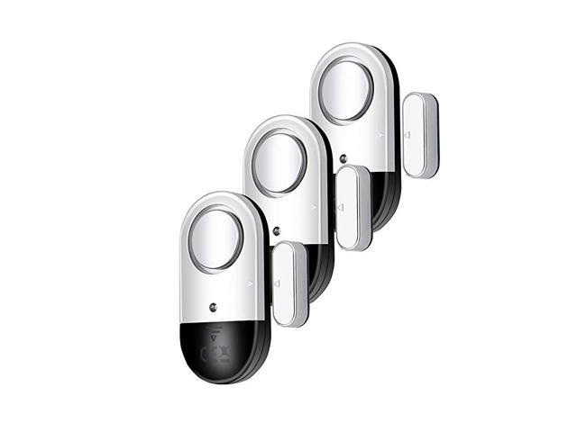 DB Loud Door and Window Open Alarm Sensor 3 Pack for Kids Dementia Patients Safety Wireless Security Alarms Keep Your Home Pool Cabinet Business Safe