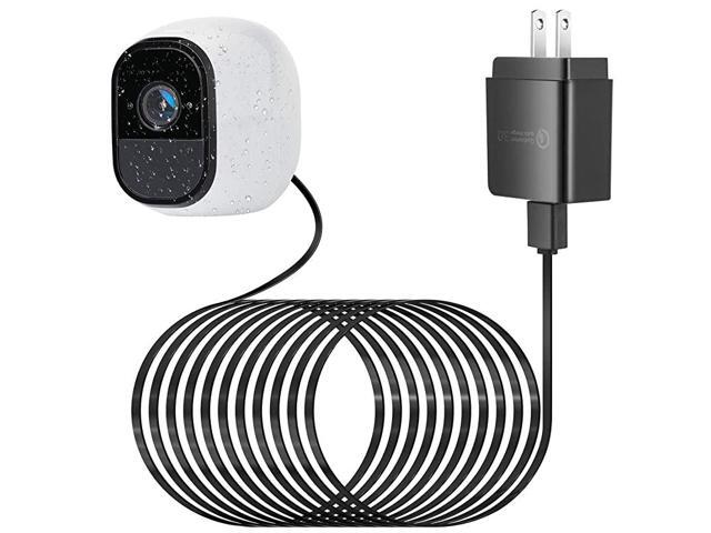 Power Adapter for Arlo with 25Ft75m Weatherproof USB Cable Continuously Charging Arlo Pro and Arlo Pro 2 No Need to Change The Batteries3Pack Black