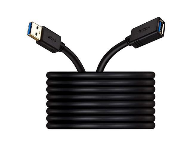 30 Extension Cable 20 ft VCZHS 30 Extension Cable AMale to AFemale for Flash Drive Card Reader Hard Drive KeyboardMousePlaystation Xbox Printer Camera