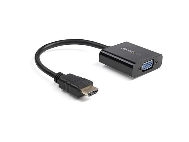 com 1080p 60Hz HDMI to VGA High Speed Display Adapter Active HDMI to VGA Male to Female Video Converter for LaptopPCMonitor HD2VGAE2