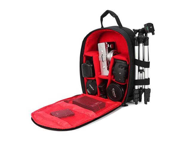 Camera Backpack Unisex Waterproof PhotoCamera Gears Bag Case for DSLRSLR Camera Lens Tripod and Accessories with Rain Cover Compatible with Nikon