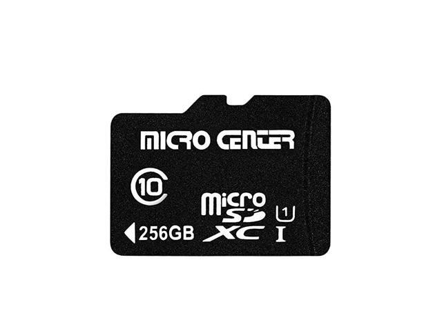 Center 256GB SD Card with SD Card Adapter Class 10 SDXC Flash Memory Card