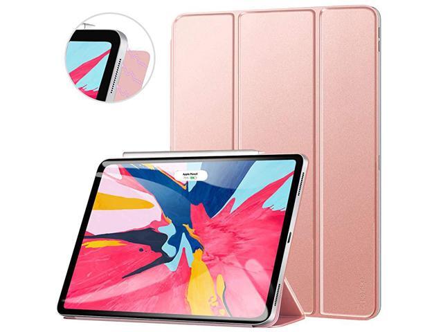 for New iPad Air 4 109 Inch 2020iPad Pro 11 Inch 2018 Case Support Auto SleepWake Apple Pencil Charging Magnetic Trifold Stand Case for iPad Air
