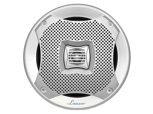 525 Marine 2Way Speakers Water Resistant Audio Stereo Sound System with 400 Watt Power Attachable Grills and Resin Treatment for Indoor and Outdoor