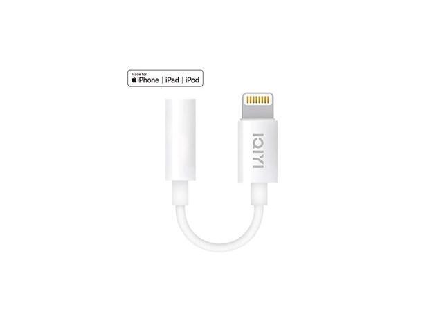 Apple MFi Certified Lightning to 35 mm Headphone Jack AdapterHeadphone Converter for iPhone 77 Plus88 PlusiPhone 12 Mini12 Pro Max11 Pro MaxSEX XR