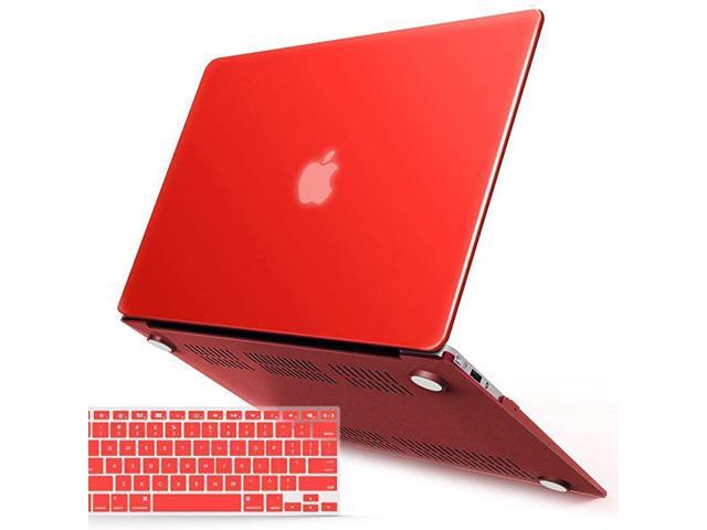 MacBook Air 11 Inch Case Model A1370 A1465 Soft Touch Plastic Hard Shell Case Bundle with Keyboard Cover for Apple Laptop Mac Air 11 Red A11RD+1