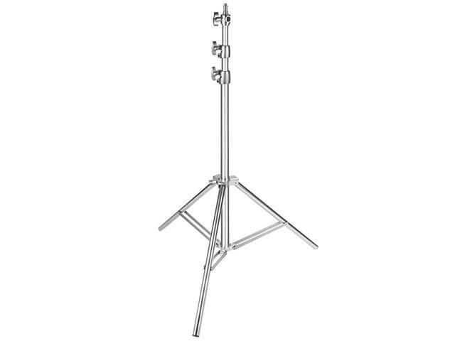 Stainless Steel Light Stand 866 inches220 Centimeters Foldable and Portable Heavy Duty Stand for Studio Softbox Monolight and Other Photographic