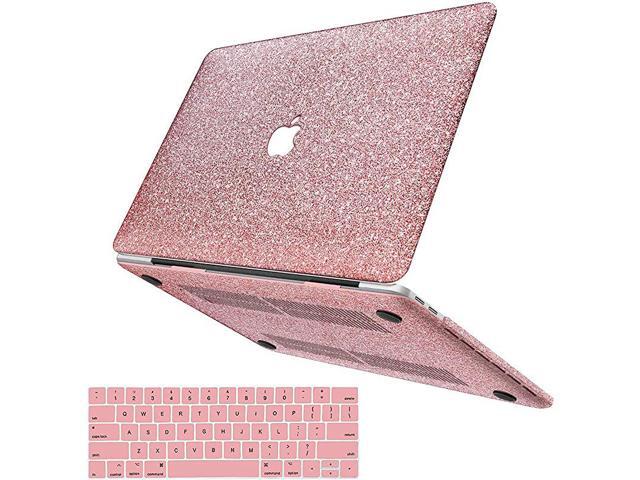 MacBook Pro 13 inch Case 2020 2019 2018 2017 2016 Release A2338 M1 A2251 A2289 A2159 A1989 A1706 A1708 Glitter Bling Smooth Shell Case with