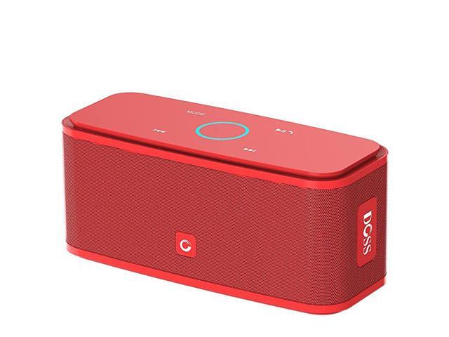SoundBox Touch Portable Wireless Bluetooth Speakers with 12W HD Sound and Bass 20H Playtime Handsfree Speakers for Home Outdoor TravelRed