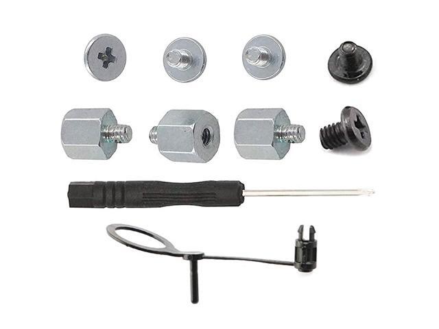 9In1 Set M2 Support Standoff Screw SSD Mounting Kit 4pcs Hex Nut Male to Female Standoff Spacer + 4pcs Phillip Head Screw + 1pc Screwdriver for
