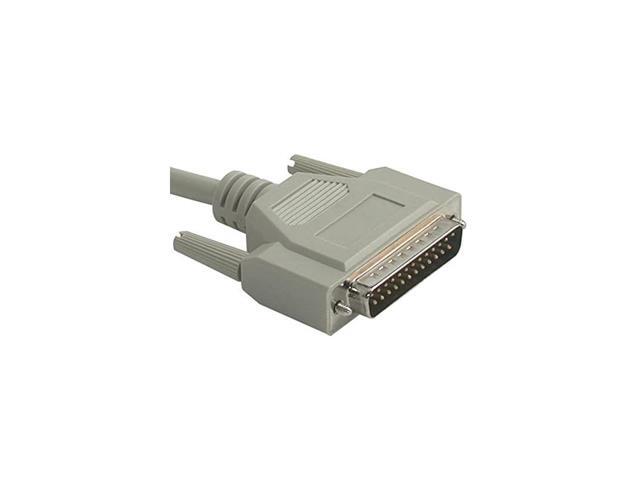 02805 DB25M to C36M Parallel Printer Cable Beige 50 Feet 1524 Meters