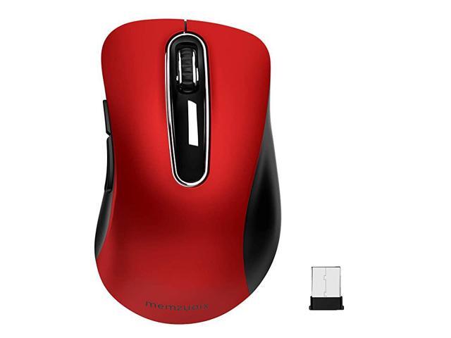 24G Wireless Mouse Portable Mobile Optical Cordless Mouse with USB Receiver 1000 DPI Ergonomic Computer Wireless Mouse for Laptop Notebook PC