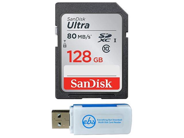 128GB SDXC SD Ultra Memory Card Class 10 SDSDUNC128GGN6IN Works with Sony a7R IV Sony a7r4 Mirrorless Digital Camera Bundle with 1 Everything But