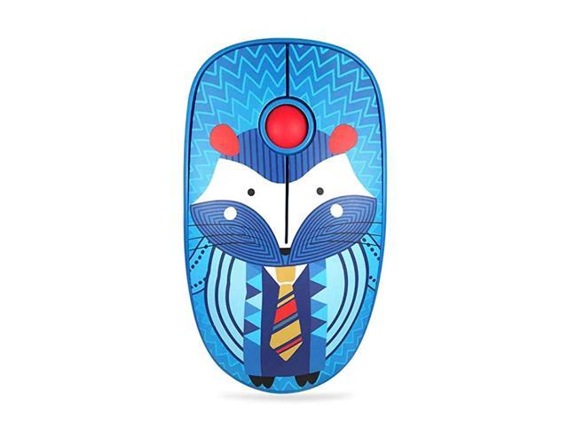 V8 Wireless Mouse Battery Included 24G Cute Colorful Animal Slim Silent Travel Cordless Mouse Optical Designed Mice with Nano Receiver Compatible