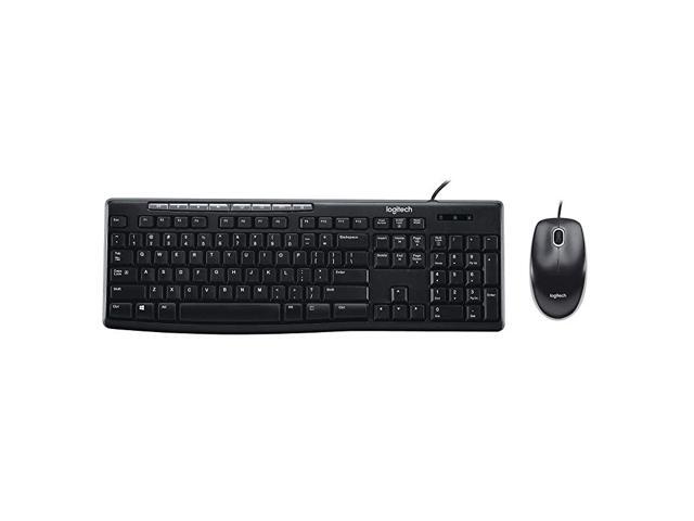 Media Combo MK200 FullSize Keyboard and HighDefinition Optical Mouse
