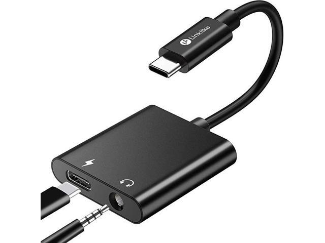 Upgraded Again 2in1 USB C to 35mm Headphones Adapter PD Fast Charging HiRes Sound Compatible with iPad Pro 20202018Galaxy Note20S20Note10Google
