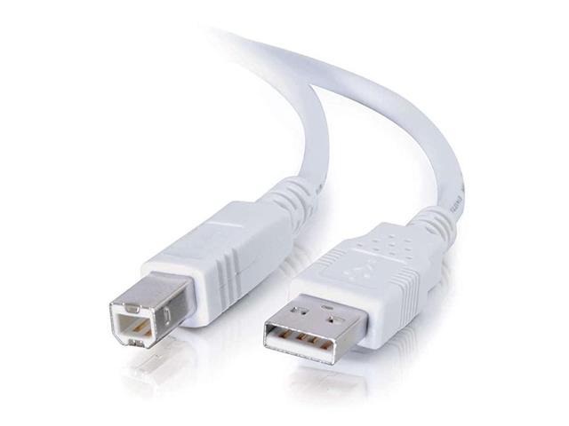 To Go 13401 USB 20 A Male to B Male Cable White 15 Feet