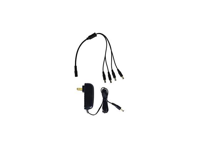 Camera Power Adapter with 4Way Power Splitter