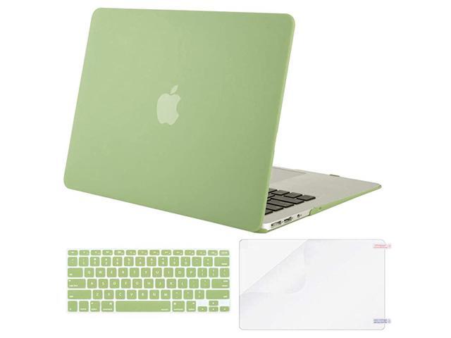 Plastic Hard Shell Case Keyboard Cover Screen Protector Only Compatible with MacBook Air 13 inch Models A1369 A1466 Older Version 20102017 Release
