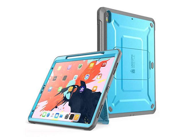 UB Pro Series Case for iPad Pro 129 2018 Support Apple Pencil Charging with Builtin Screen Protector FullBody Rugged Kickstand Protective Case for