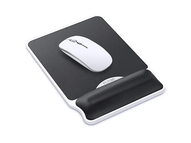 Upgraded Mouse Pad with Wrist Support Ergonomic Memory Foam with NonSlip ABS Plastic Base Wrist Pain Relief Perfect for Gaming Computer Laptop