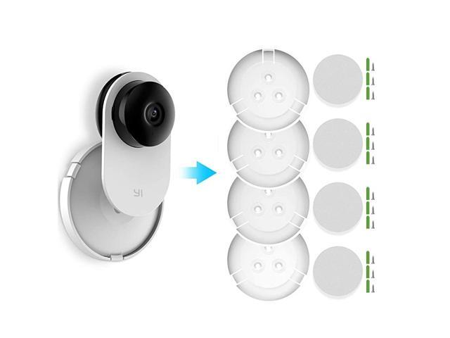 Pack of 4 Wall Mount Compatible with YI 1080p Home Camera 360 Degree Swivel Camera Bracket Holder Customized for Indoor YiMi Home Security Camera