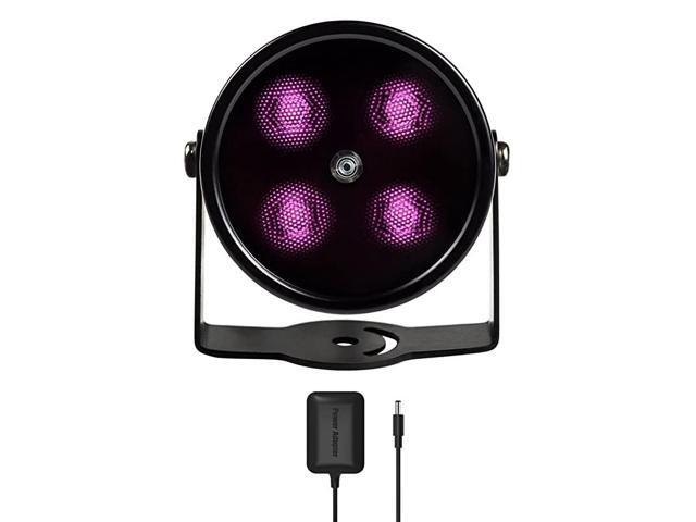 80ft IR Illuminator AI4 No Hot Spot Wide Angle Infrared Light for Security Camera wPower Adapter
