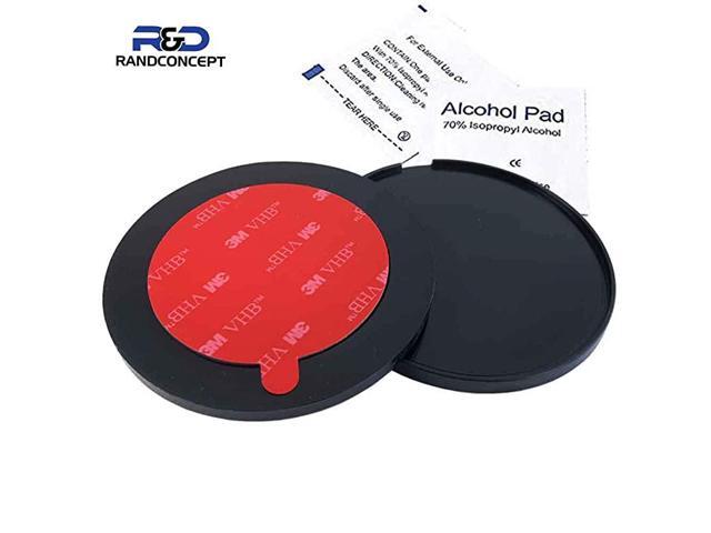 80mm 3M VHB Adhesive Dashboard Pad Mounting Disk for Suction Cup Phone Mount Garmin GPS Suction Mount 315 Wide Diameter 2 Pcs