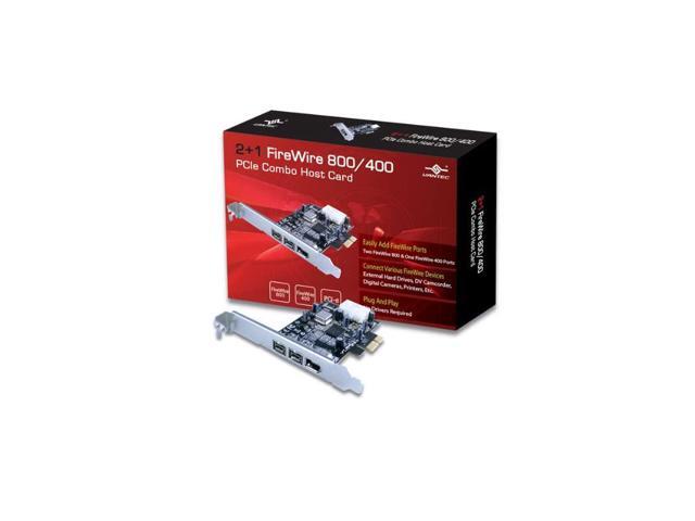 2+1 FireWire 800400 PCIe Combo Host Card UGTFW210