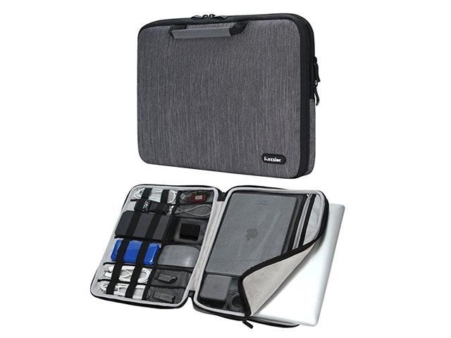 15156 Inch Handle Electronic Accessories Strap Laptop Sleeve Case Bag Protective Bag for 15 MacBook AirMacBook ProPro Retina Sleeve Grey