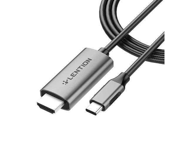 USB C to HDMI 20 Cable Adapter 4K60Hz Compatible MacBook Pro Thunderbolt 3 New iPad Pro and Mac Air Chromebook 1315 Surface Book 2Go Samsung