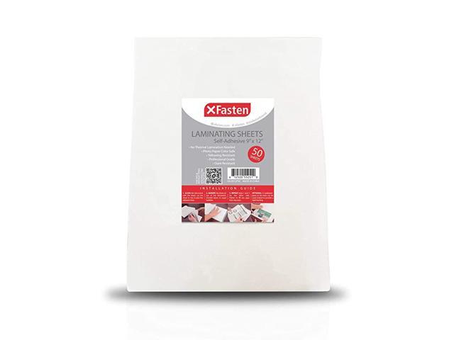 SelfAdhesive Laminating Sheets 9 x 12 Inches 50Pack 476 Thickness