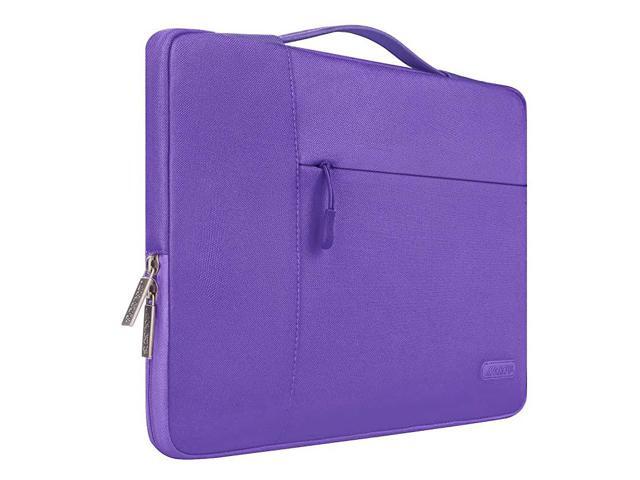 Laptop Sleeve Compatible with 13133 inch MacBook Air MacBook Pro Notebook Computer Polyester Multifunctional Briefcase Bag Ultra Violet