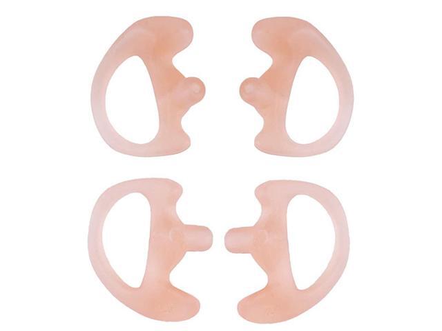 Replacement Earmold Earbud Earplug for Motorola Kenwood TwoWay Radio Air Acoustic Coil Tube Audio Kits Pink2 PairSamll